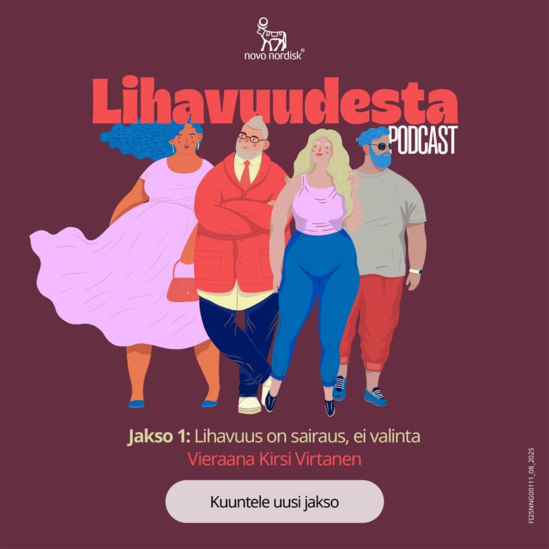 Jakso 1: Lihavuus on sairaus, ei valinta