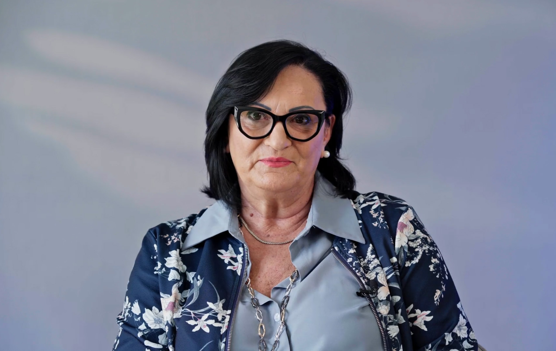 Woman speaking to doctor