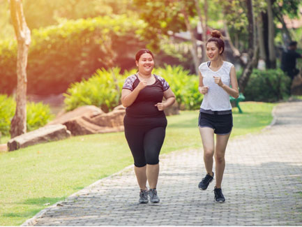 دعم المراهقين المتعايشين مع السمنة